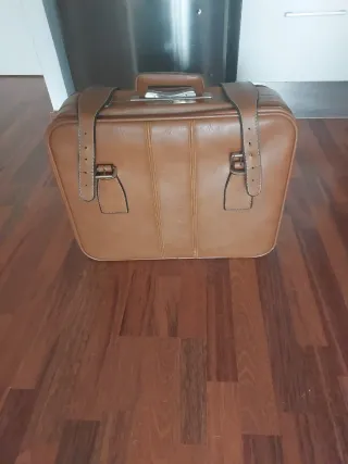 Maleta Gladiator Vintage Marrón dw cuero