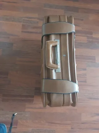 Maleta Gladiator Vintage Marrón dw cuero