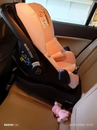 Silla coche y base Isofix bebé