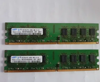 2x Memoria RAM Samsung 2GB DDR2 PC2-6400
