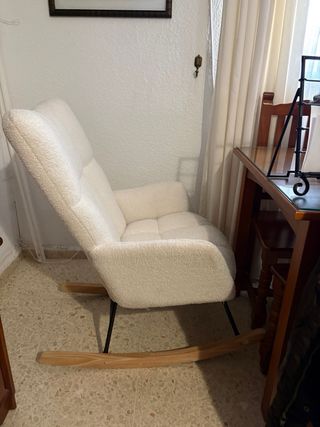 Sillón Mecedora Blanco