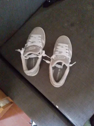 Scarpe Adidas Campus Grigie Bianche