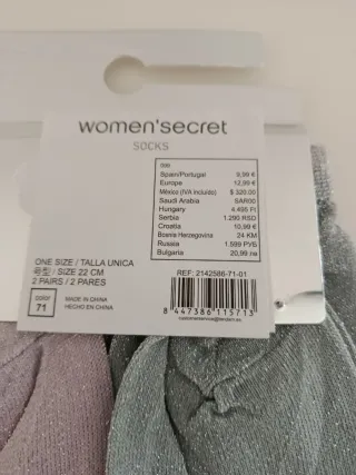 Pack 2 calcetines Women' Secret