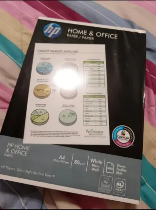 Risma 500 fogli bianchi A4 HP