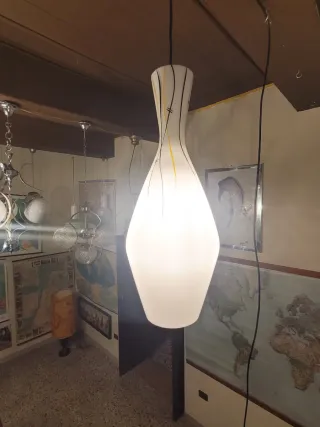 Lampada sospensione anni '50 Stilnovo