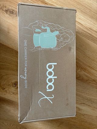 Mochila Portabebés Boba X Gris Denim