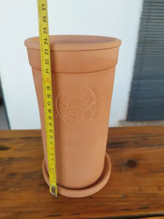 Raffreddatore per vino in terracotta