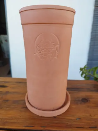Raffreddatore per vino in terracotta