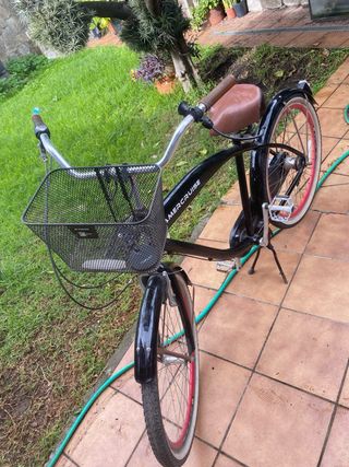 Bicicleta de Paseo HAMERCRUISE Negra