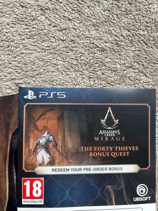 Assassin's Creed Mirage PS5 + Codici Bonus