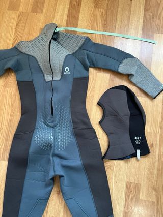 Traje Neopreno Subea 3.5mm Mujer Talla S + Capucha