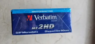 Caja 10 Discos Floppy Verbatim MF2HD 144MB