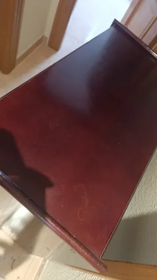 Mueble para televisión color caoba