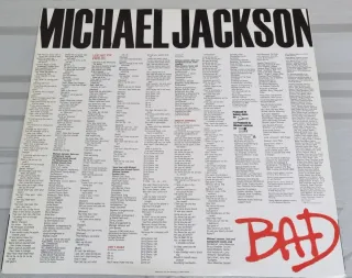 Vinilo Michael Jackson Bad