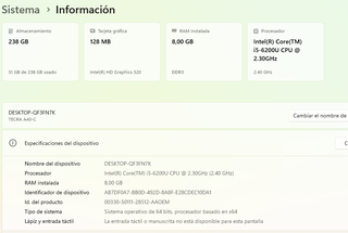 Portátil Toshiba Tecra A40-C 8GB RAM 256GB SSD