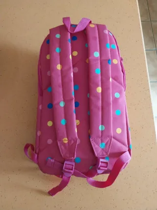 Mochila Benetton lunares