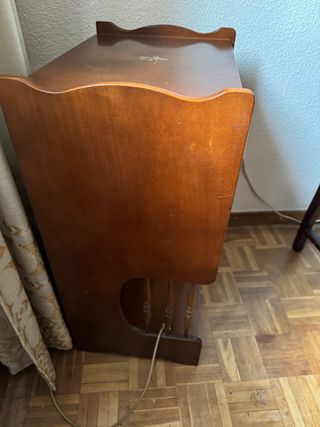 Mueble auxiliar madera con cajón