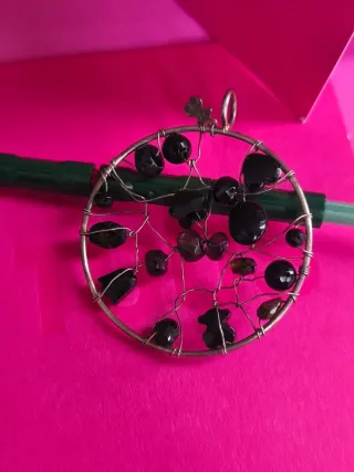 Colgante Tous Plata y Ónix