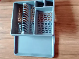 Escurridor Vajillas Grande Gris