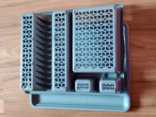 Escurridor Vajillas Grande Gris