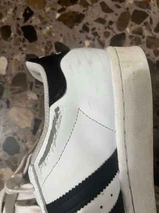 Zapatillas Adidas Superstar Blancas y Negras