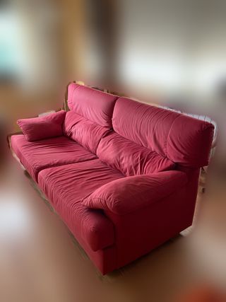 Sofá 3 plazas grande,cómodo + otro igual de regalo