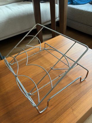 Atril de sobremesa metálico