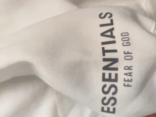 Hoodie Essentials Fear of God Branco NOVO