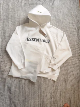 Hoodie Essentials Fear of God Branco NOVO