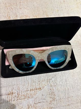 Gafas de sol Hawkers beige y azul