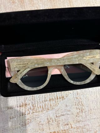 Gafas de sol Hawkers beige y azul