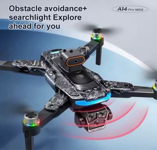 Dron A14 Pro MAX Negro/Multicolor