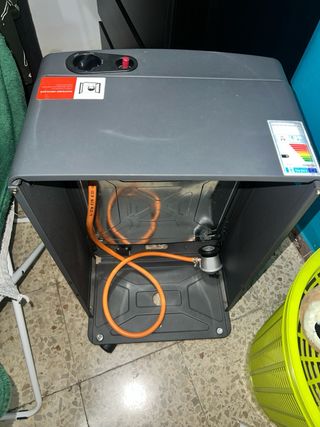 Estufa Eléctrica Gris