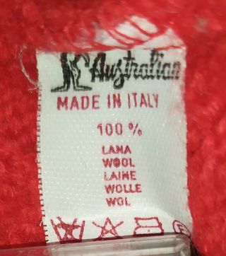 Maglione Australian Wool Vintage Tennis L