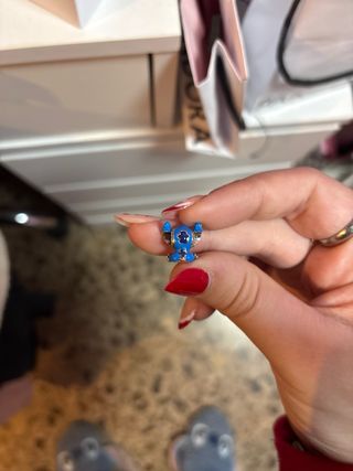 Charm Pandora Stitch Azul