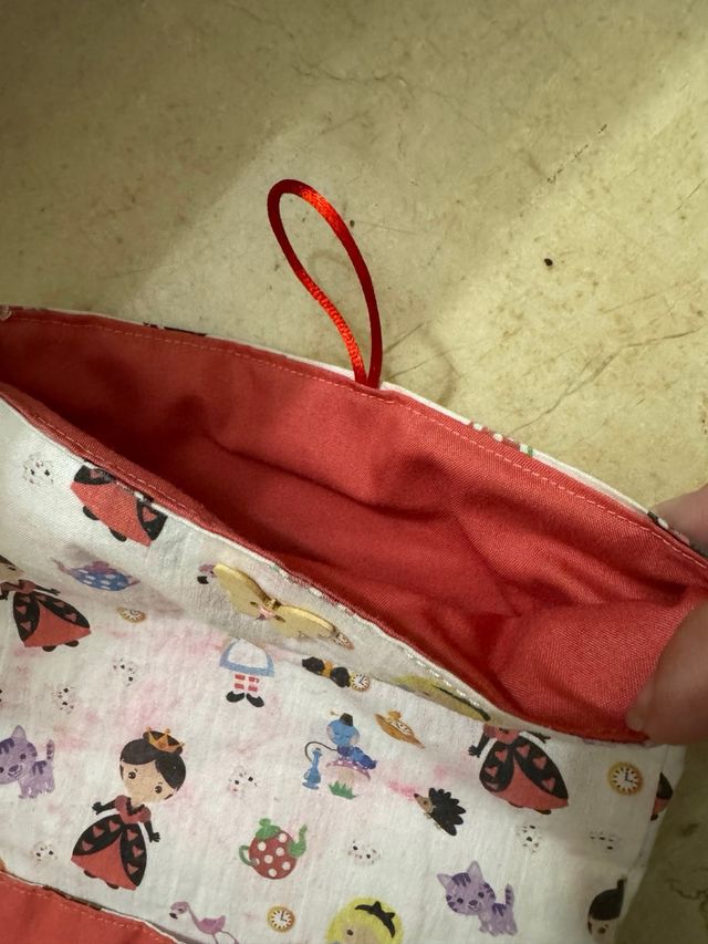 Funda para libro hecha mano
