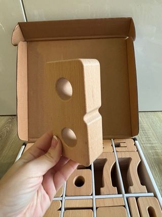 Sumblox Bloques Matemáticos Madera Haya