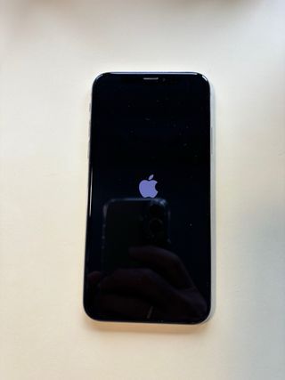 iPhone X 64GB Blanco con su caja y con cargador.