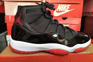 Jordan 11 Black Red Talla 36