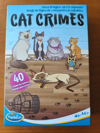 Juego de mesa Cat Crimes