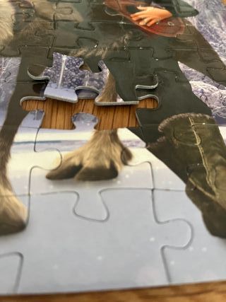 2 Puzzles Frozen Educa de 100 piezas cada uno