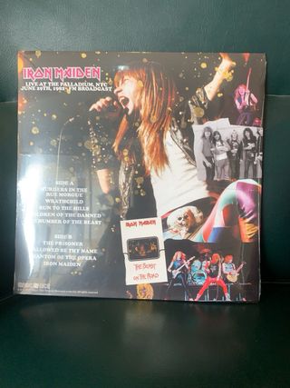 Iron Maiden Vinilo Greetings From Times Square