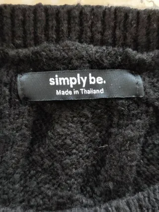 Jersey negro de ochos