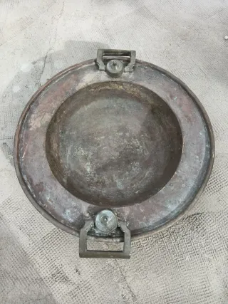 Brasero Antiguo Cobre con Asas