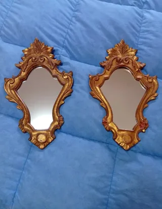 Coppia specchi liberti inizi '900