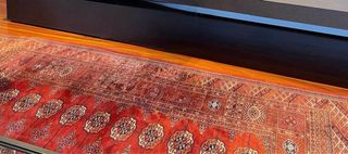 Alfombra persa de lana multicolor