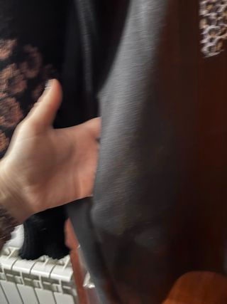 Sudadera negra mujer con estampado