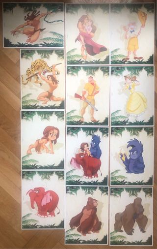Láminas poster Tarzán Disney