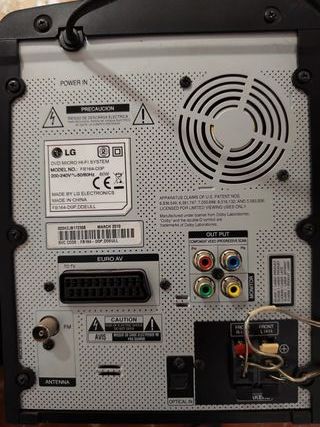 Minicadena LG FB164 Negra