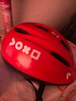Casco Btwin Rojo Infantil